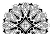 27 mandala vector backgrounds design, a Pattern Graphic by NJ Himel (Thumbnail 7 of 28)
