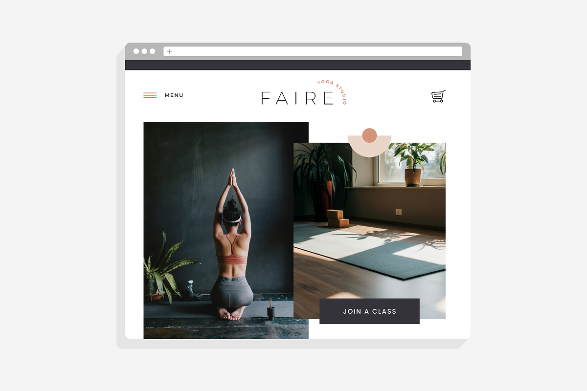 Canva Brand Kit | Yoga Studio Logo, a Branding & Logo Template by Erin Cassidy (Photo 6 of 9)