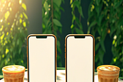 12 mockups for iPhone, a Mockup by Click and a Moment (Thumbnail 6 of 15)