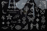 Gothic Chrome & Dotted Ornaments, an Object Graphic by Eva Gentle (Thumbnail 6 of 12)