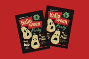 Halloween Party - Flyer, a Resume Template by Izdihaar_Studio (Thumbnail 1 of 3)