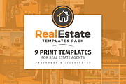 Real Estate Brochure Template Pack, a Brochure Template by BrandPacks (Thumbnail 1 of 16)