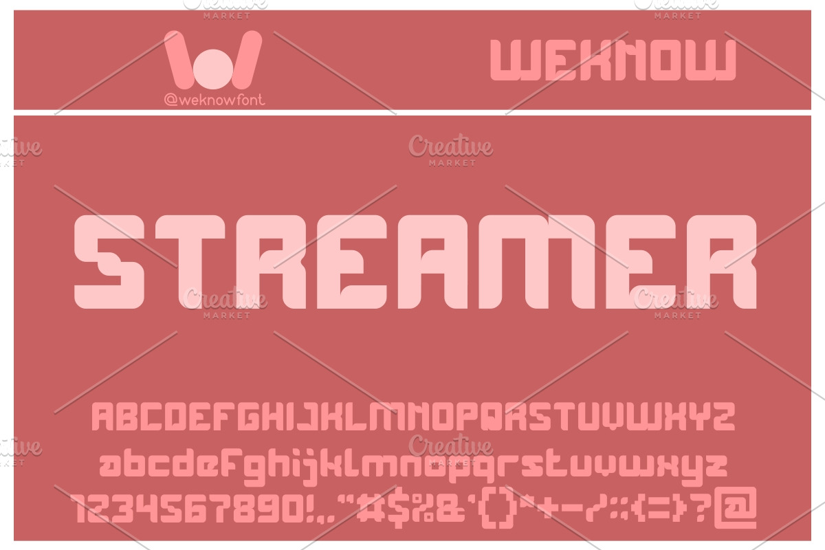 wayner font, a Font by weknow (Photo 1 of 5)