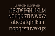 Hebran - Serif Font, a Serif Font by lelevien (Thumbnail 3 of 4)