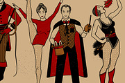 Circus Collection, an Illustration by Moloko88 (Thumbnail 5 of 6)