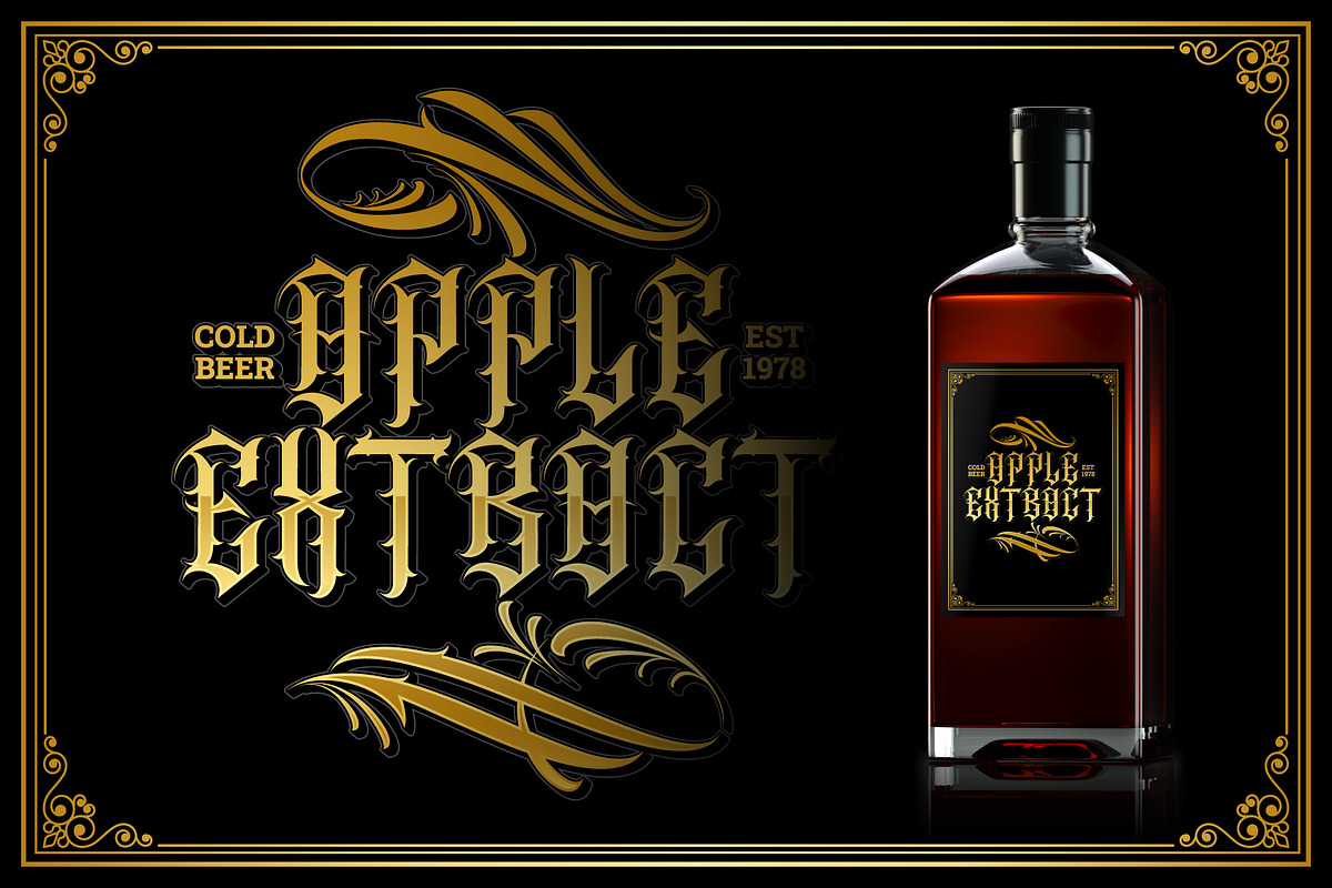 Cansetras - Blackletter Fonts, a Blackletter Font by Prioritype Co (Photo 2 of 10)