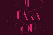 Port Words, a Font by Lacre Type Foundry (Thumbnail 4 of 4)