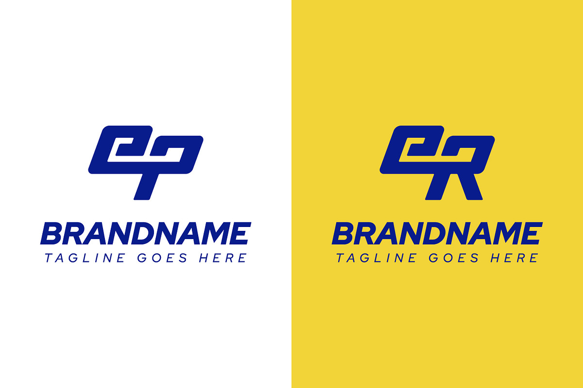 Letters EP ER Dynamic Logo, a Branding & Logo Template by Pray Art Design Studio