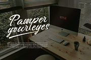Lazy Monday - Modern Script, a Script Font by asdstudio (Thumbnail 4 of 9)