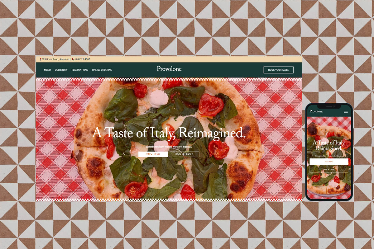 Provolone - Squarespace Template preview 4