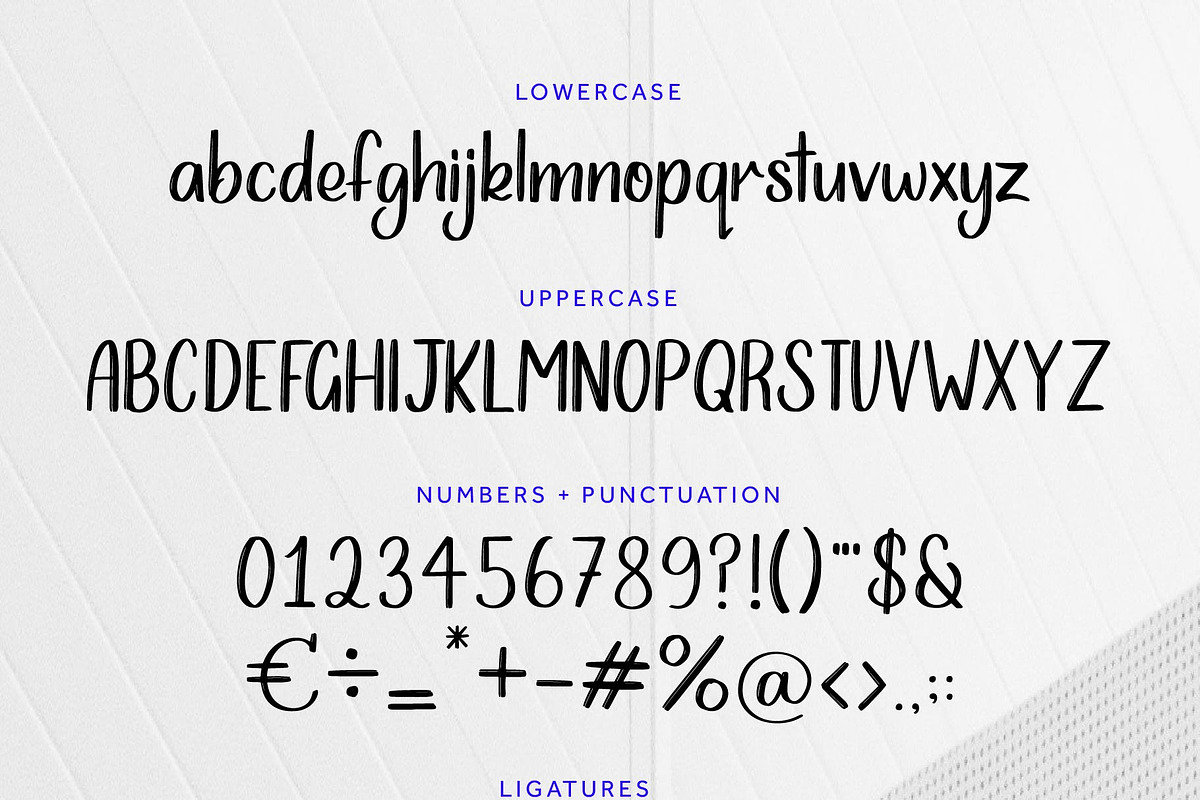 Miss Toffee Handwritten Font preview 2