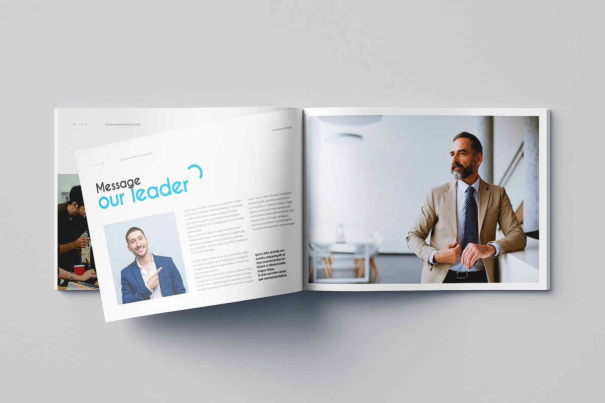 Landscape Portfolio | Word & EPS preview 3