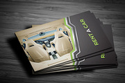 Rent A Car Business Card, a Business Card Template by RQ Designs (Thumbnail 5 of 8)