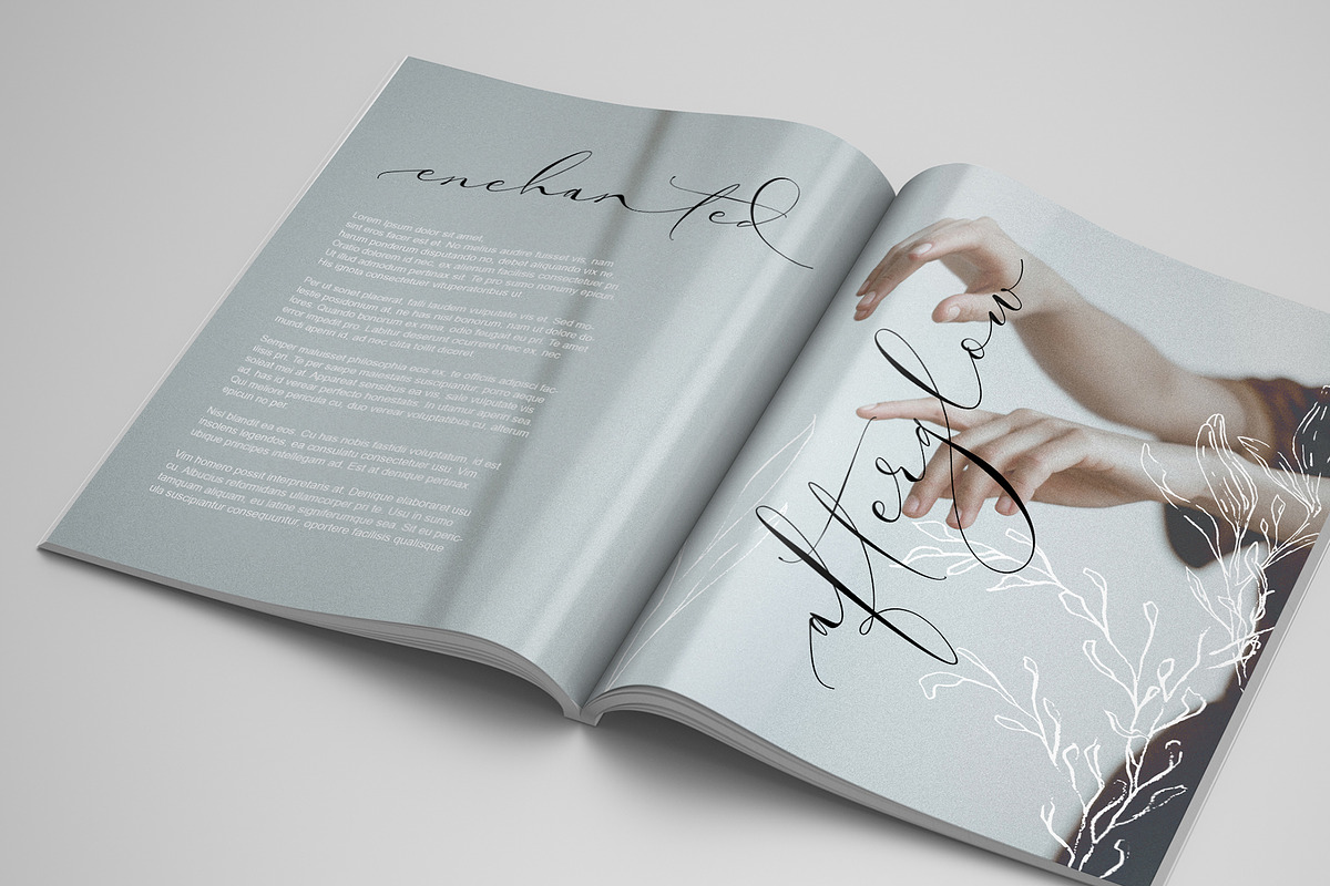 Andit, a Script Font by Papermode Co. (Photo 9 of 12)