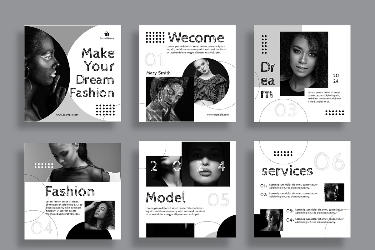 Social Media Post Layout, a Social Media Template by MightyDesign (Photo 2 of 6)
