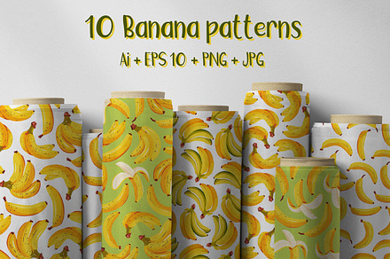10 Banana Patterns