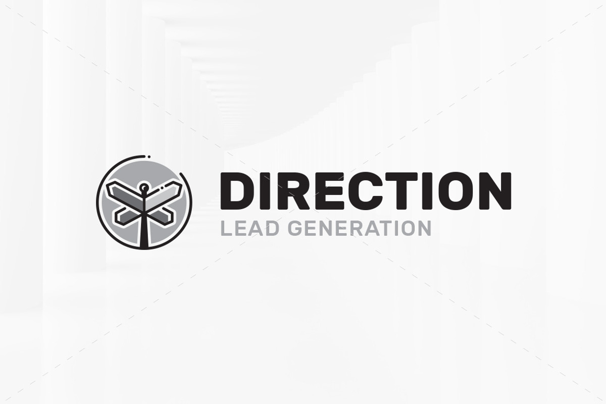 Direction Logo Template, a Branding & Logo Template by LOGOMAGINE