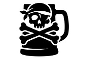 Pirate Skull Vector Icon, an Object Graphic by Gfx_Store (Thumbnail 9 of 14)