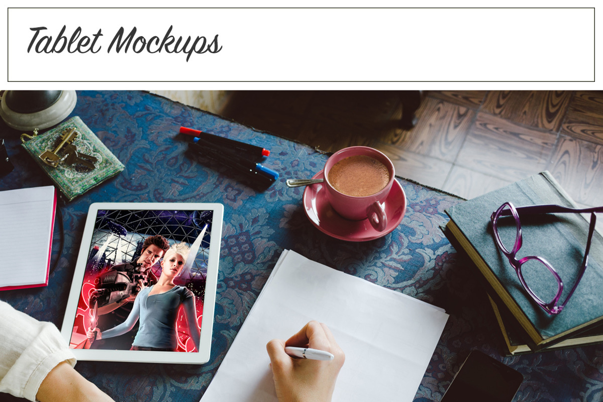 21 eReader Mockups, a Books & Magazine Mockup by Graphic Xtreme (Photo 4 of 4)
