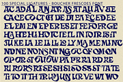 BOUCHER FRESCOES - HORROR FONT, a Serif Font by 177Studio (Thumbnail 7 of 8)