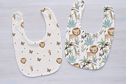 Baby Jungle Animals Seamless Pattern, a Pattern Graphic by SassyCorners (Thumbnail 4 of 4)