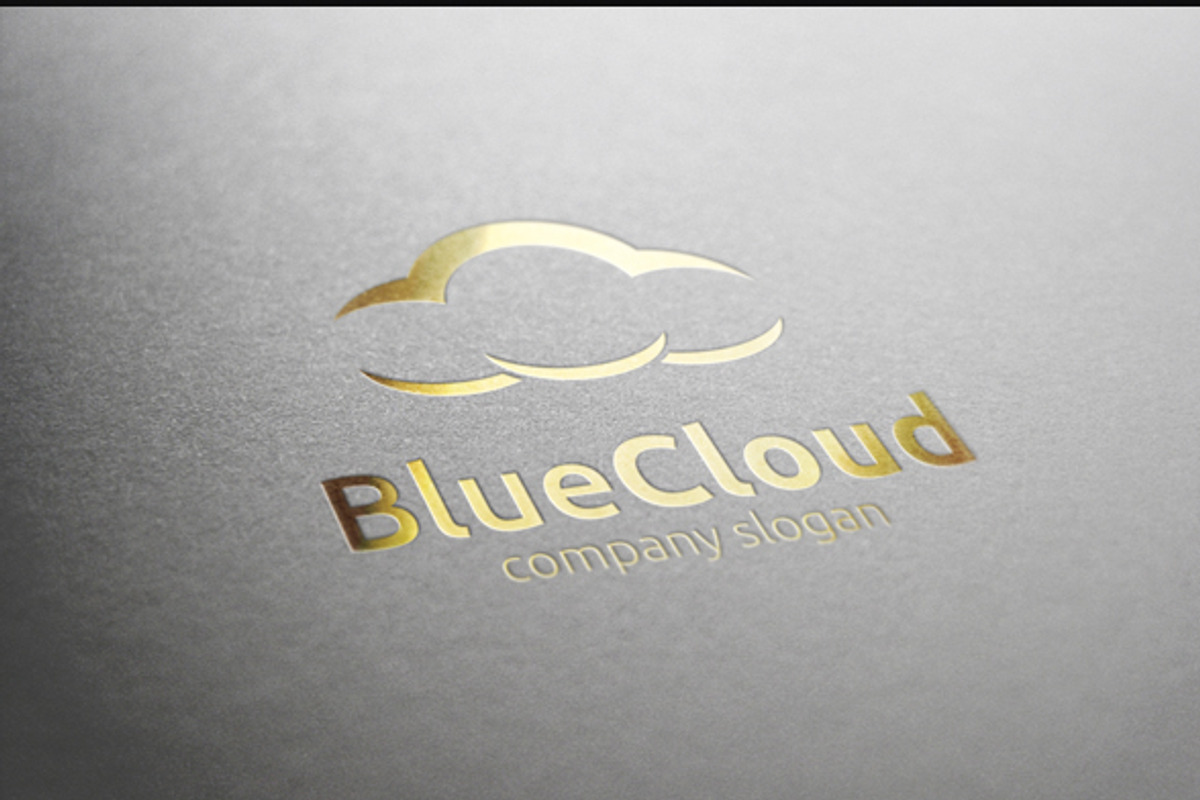 Blue Cloud logo, a Branding & Logo Template by rotree_man (Photo 2 of 4)