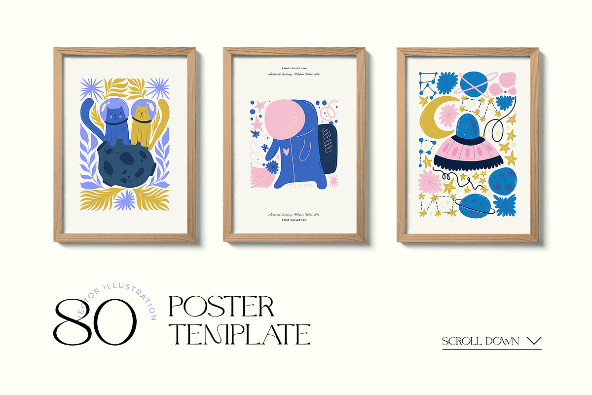 Modern Art | Bundle | 800 Posters, an Object Graphic by Leleka.Store (Photo 39 of 50)