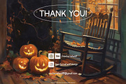100 Cute Retro Halloween cards, an Object Graphic by Nocturnal Wolf (Thumbnail 14 of 14)