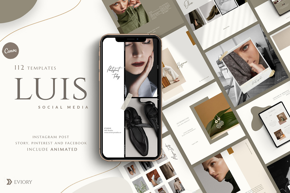 CANVA Bundle Social Media Pack, a Social Media Template by Eviory (Photo 12 of 31)