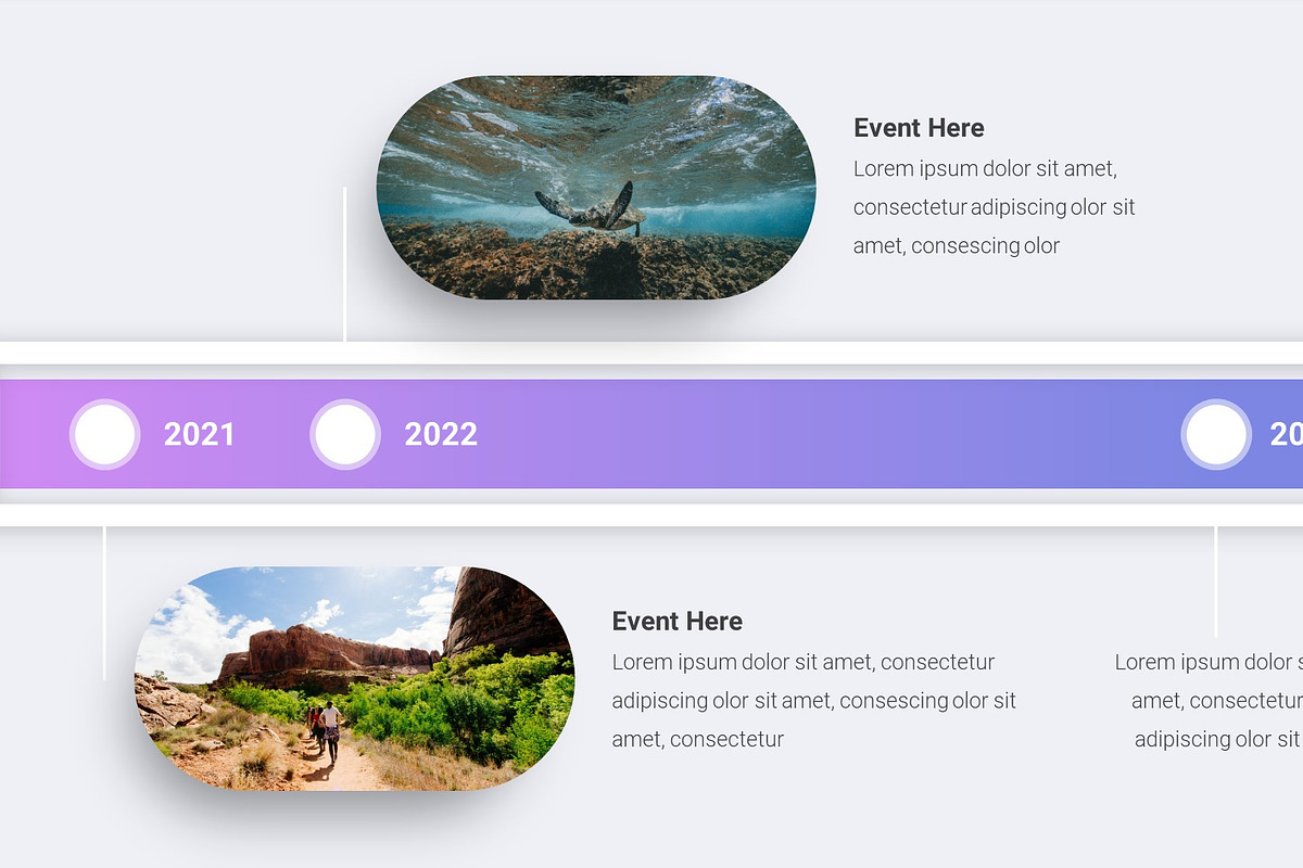 Timeline Infographics Keynote, a Presentation Template by Presentation Templates (Photo 11 of 16)