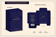 Perfume Packaging box Design 3d mock, an Object Graphic by sumonuix (Thumbnail 1 of 2)