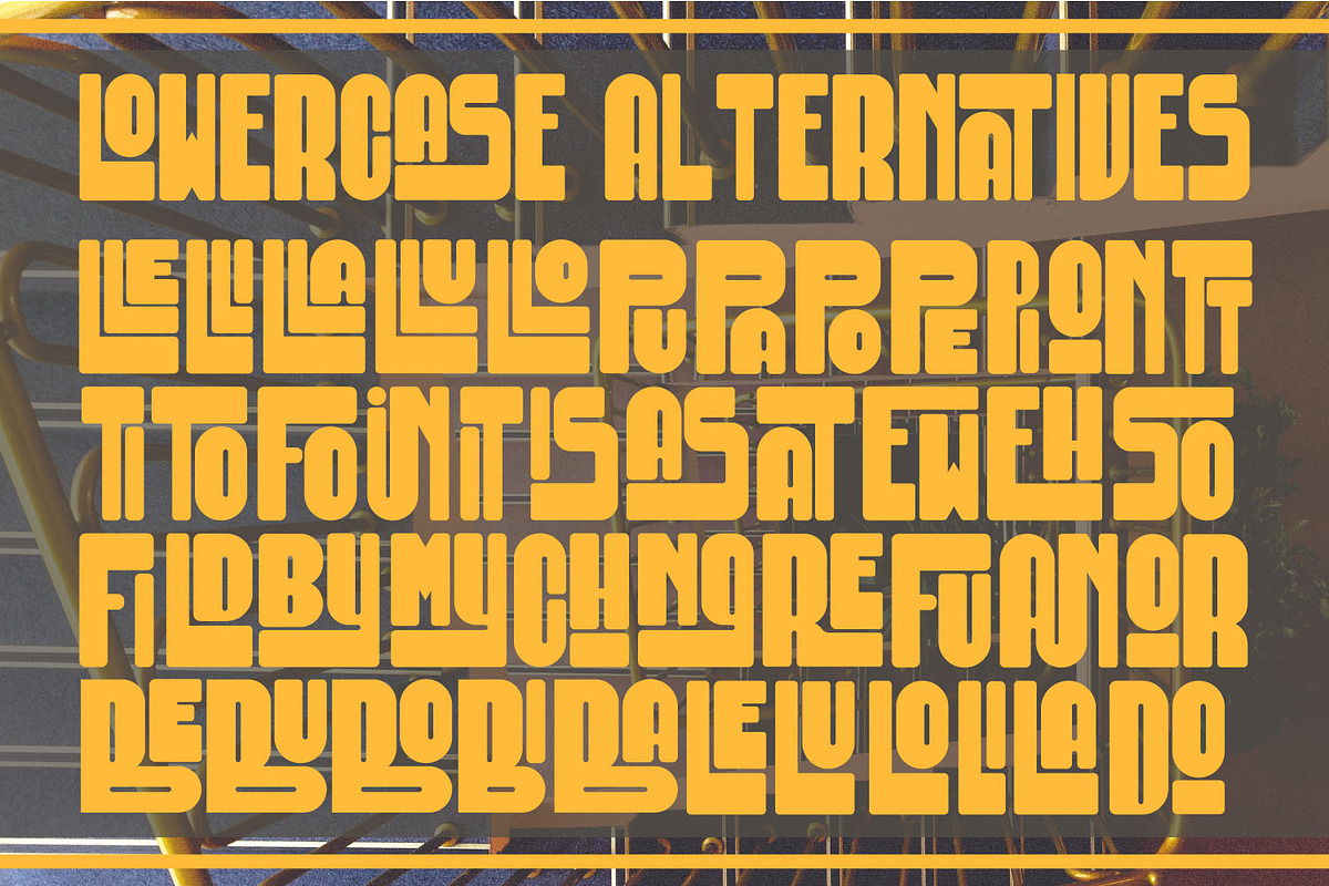 Before - Bold Display Font, a Sans Serif Font by arausidp (Photo 3 of 5)