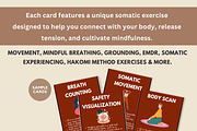 Somatic Exercises Printable Cards, a Templates & Theme by GolokaTherapy (Thumbnail 2 of 7)