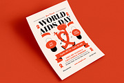 World Aids Day Event Flyer, a Flyer Template by Guuver (Thumbnail 3 of 3)