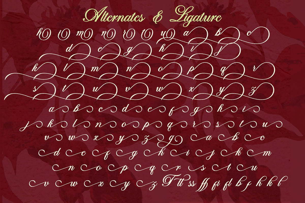 Buttery Puff - Endless Swash, a Script Font by Setara Langit CreativeStd (Photo 12 of 12)
