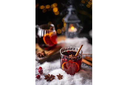 glass of Mulled wine, a Holiday Photo by piter.goskov