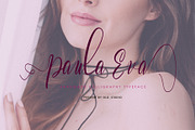 Paula Eva Script, a Script Font by Analogous (Thumbnail 1 of 10)