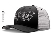 Fully Editable Trucker Hat Mockup PS, a Hat Mockup by LESZ Design (Thumbnail 8 of 8)
