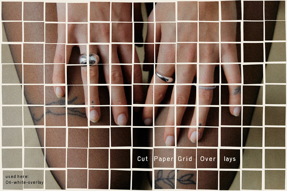 Not All at Once: Paper Grid Overlays, a Texture Graphic by alonahaidash (Photo 6 of 16)