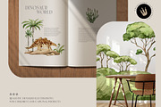 DINOSAURIA  Prehistoric encyclopedia, an Animal Illustration by Anastezia Luneva (Thumbnail 2 of 11)