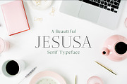 Jesusa Serif Font Family Pack, a Serif Font by Creativetacos (Thumbnail 1 of 5)