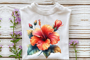 Watercolor Summer Vibe Clipart, an Illustration by Rose Art (Thumbnail 5 of 7)