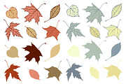 Fall leaves patterns+illustrations, a Decorative Illustration by IreneArt illustrations (Thumbnail 3 of 7)