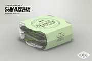 Clear Fresh Food Container Mockup, a Cups & Container Mockup by INCDesign (Thumbnail 4 of 7)