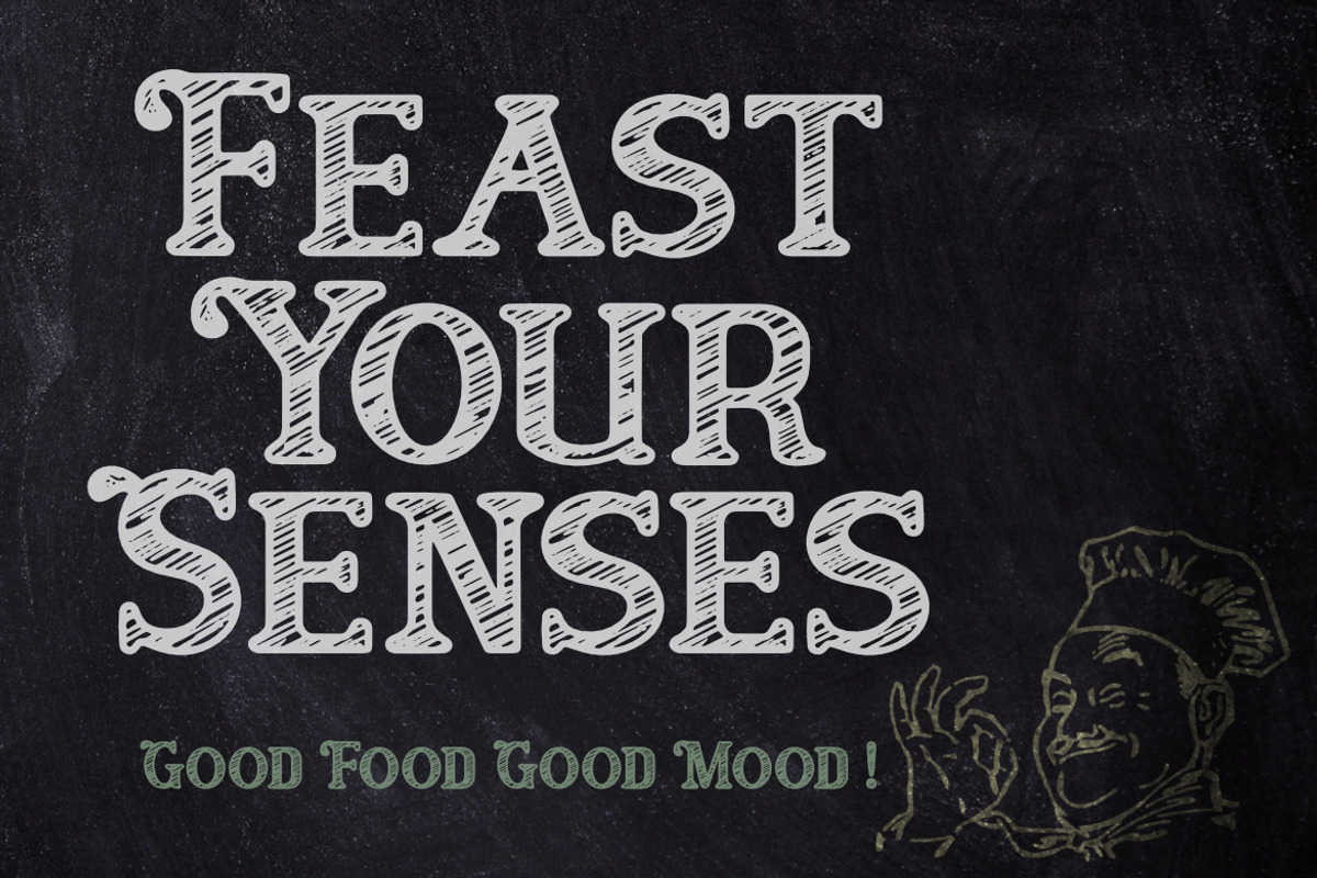 Dechalk School Classic Chalk Font, a Serif Font by Bayuktx (Photo 8 of 8)