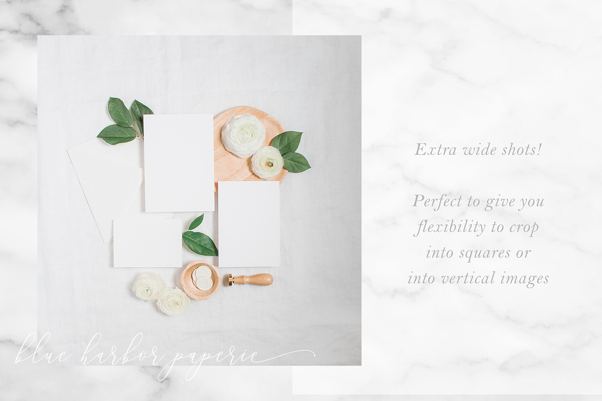 Bright Stationery Mockups, a Photo by BlueHarborPaperie (Photo 3 of 7)
