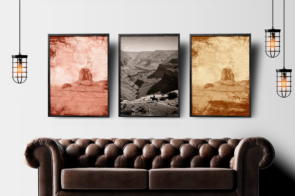 Vintage Western Digital Backgrounds, a Background Graphic by Godserv Designs (Photo 10 of 12)