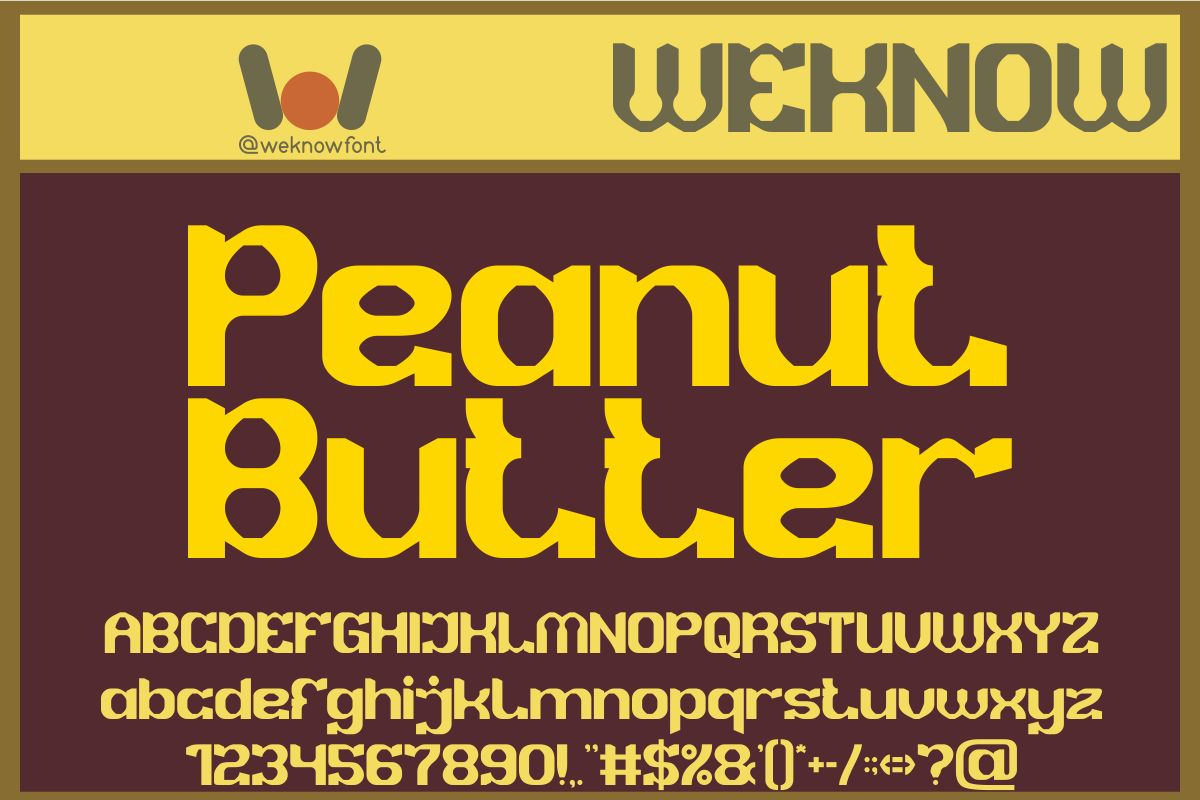 Rosted Almond font, a Font by weknow (Photo 4 of 8)