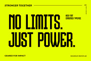 Hock- Modern Condensed Brutal Sport, a Slab Serif Font by roomspace creative lab (Thumbnail 4 of 10)