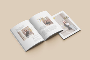 Magazine / Catalog Brochure Mockup 2